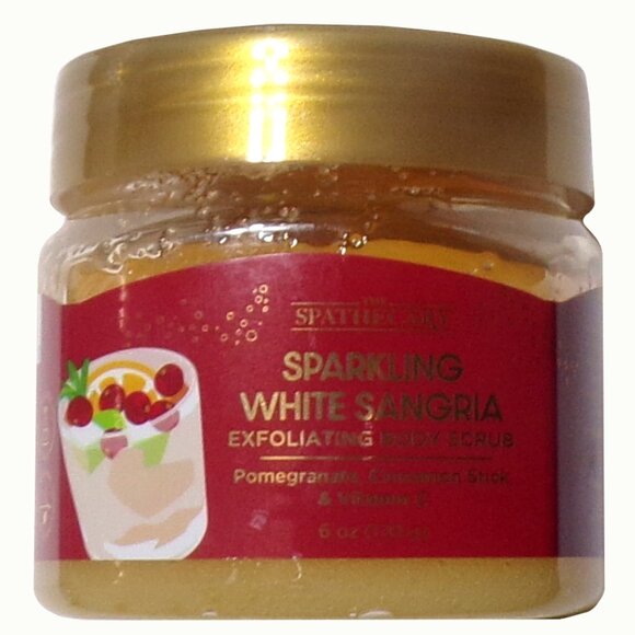 Spathecary Body Scrubs White Sangría 6 oz (Set of 2) - Picture 2 of 4